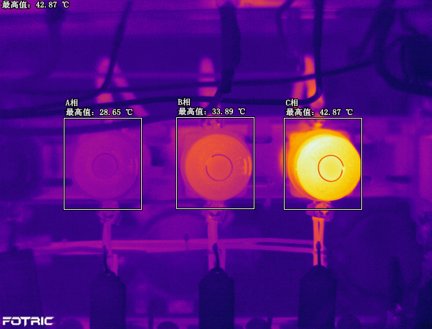 FOTRIC 340L手持热像仪检测电气设备